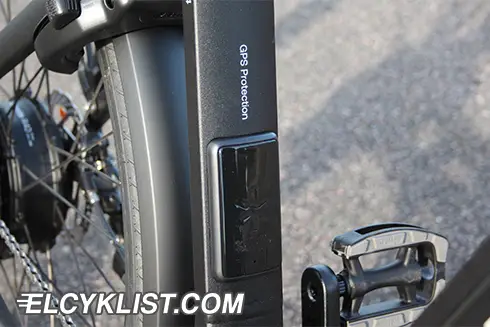 GPS-spårsändaren på Ecoride Tripper 4