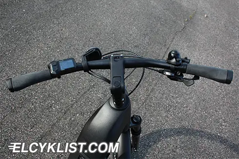Översiktsbild över styret på Ecoride Tripper 4