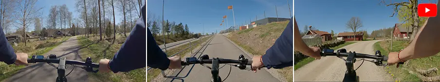 Promotionbild för Elcyklist.coms YouTube-kanal där vi testar Ecoride Tripper 4